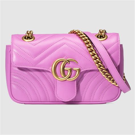 gucci light pink bag|Gucci pink marmont bag.